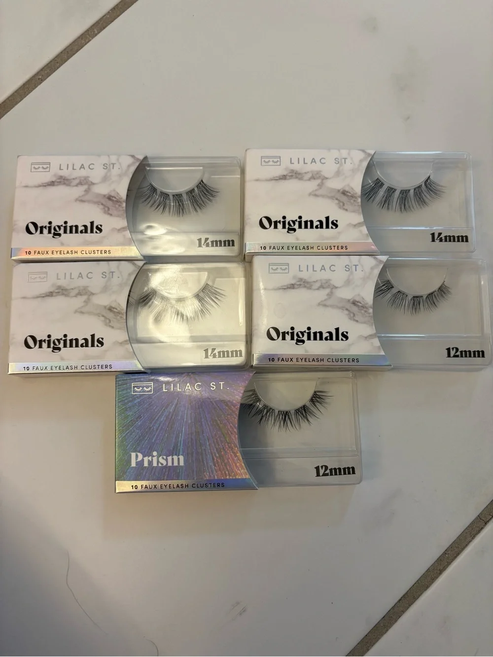 Originals Faux Eyelash Clusters – Black (12mm & 14mm)